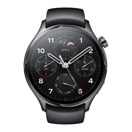 XIAOMI Watch S1 Pro okosóra, fekete