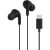 Xiaomi Type-C Earphones mikrofonos fülhallgató - Black