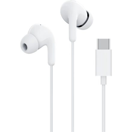 Xiaomi Type-C Earphones mikrofonos fülhallgató - White