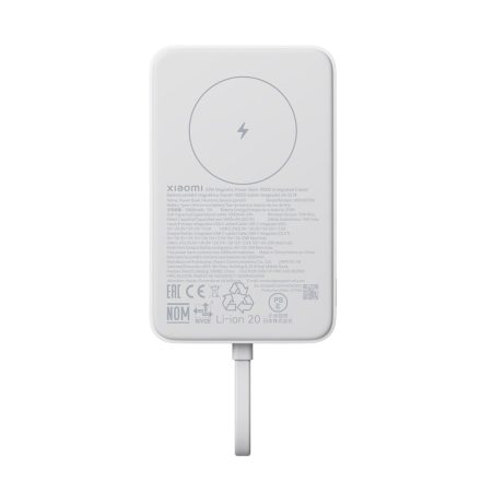 Xiaomi 33W Magnetic Power Bank 10000mAh (Integrated Cable) White / BHR9822GL