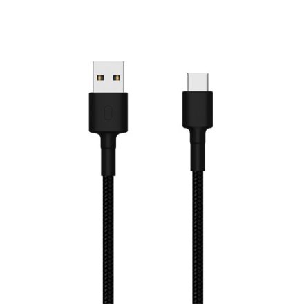 Xiaomi Mi Braided USB Type-C 1 m kábel, fekete