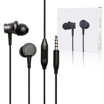 Xiaomi Mi In-Ear Headphones Basic mikrofonos fülhallgató, fekete