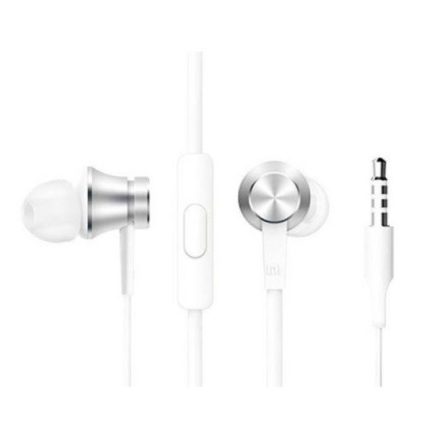 Xiaomi Mi In-Ear Headphones Basic mikrofonos fülhallgató, ezüst
